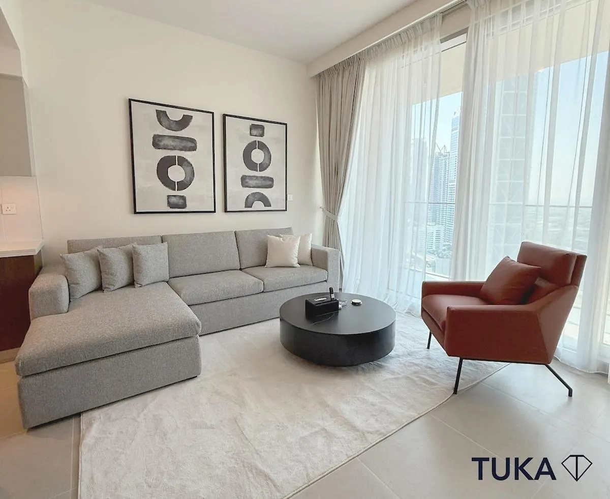 아파트 2Br Forte Tower 1 Downtown 3Mn Burj Khalifa 두바이